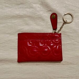 Coach Patent Red Coin Purse